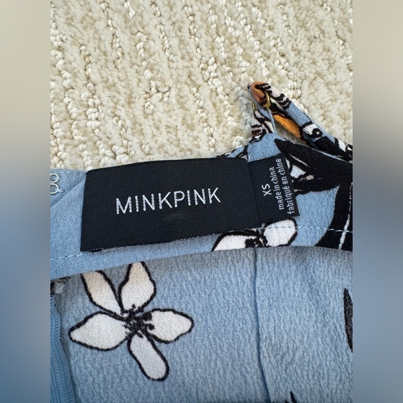 MinkPink Floral Midi Slip Dress XS - Picture 4 of 6